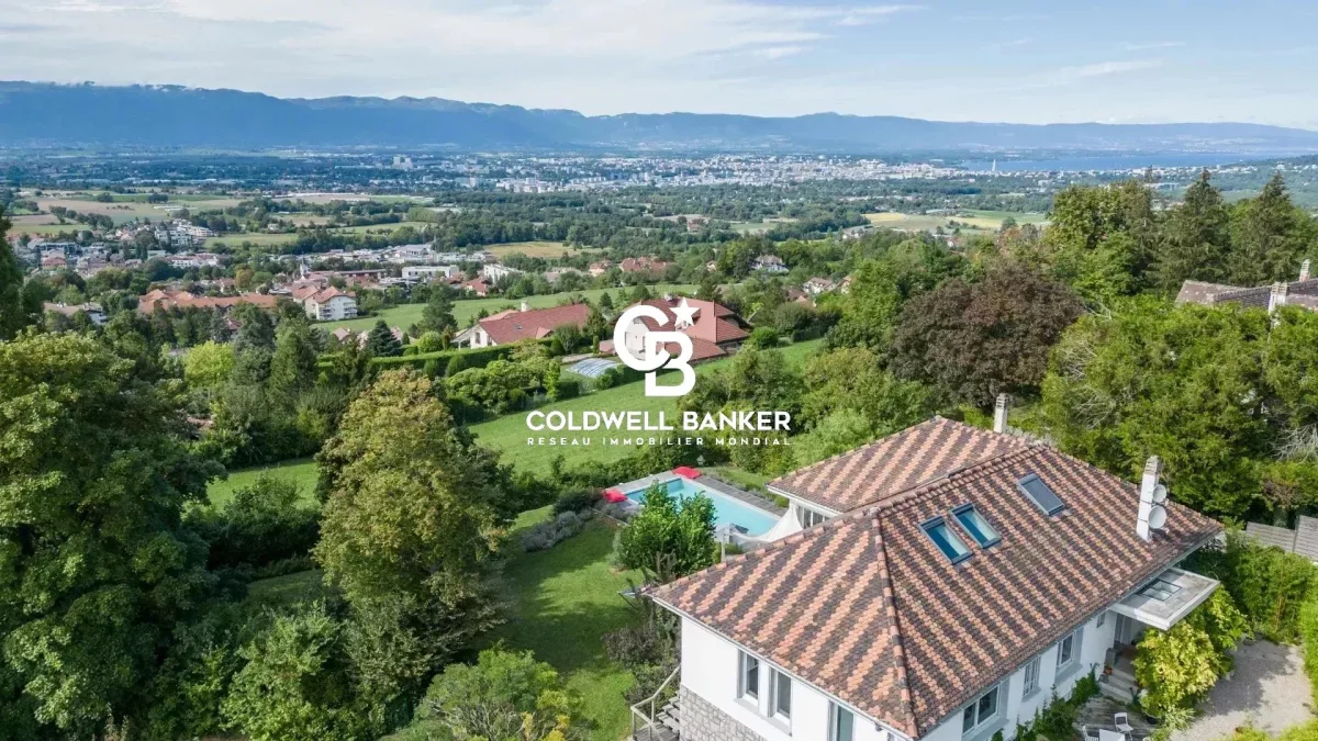 Luxury Villa with Pool and Jura Mountain Views near Geneva — 5