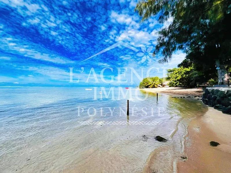 Villa tropicale avec accès mer et plage à Moorea