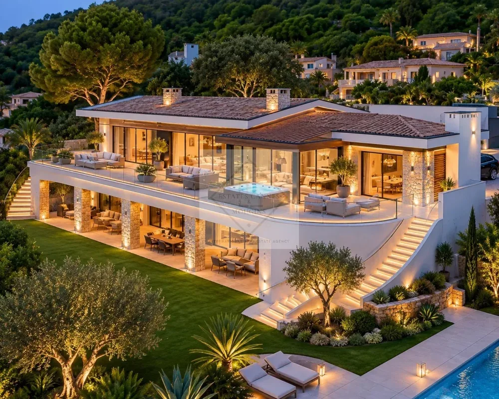 Prestigious Luxury Villa with Panoramic Sea Views in Cannes — 1