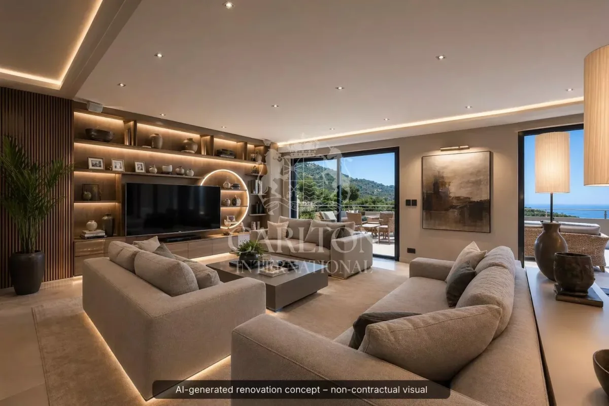 Prestigious Villa with Exceptional Sea Views in Èze — 5