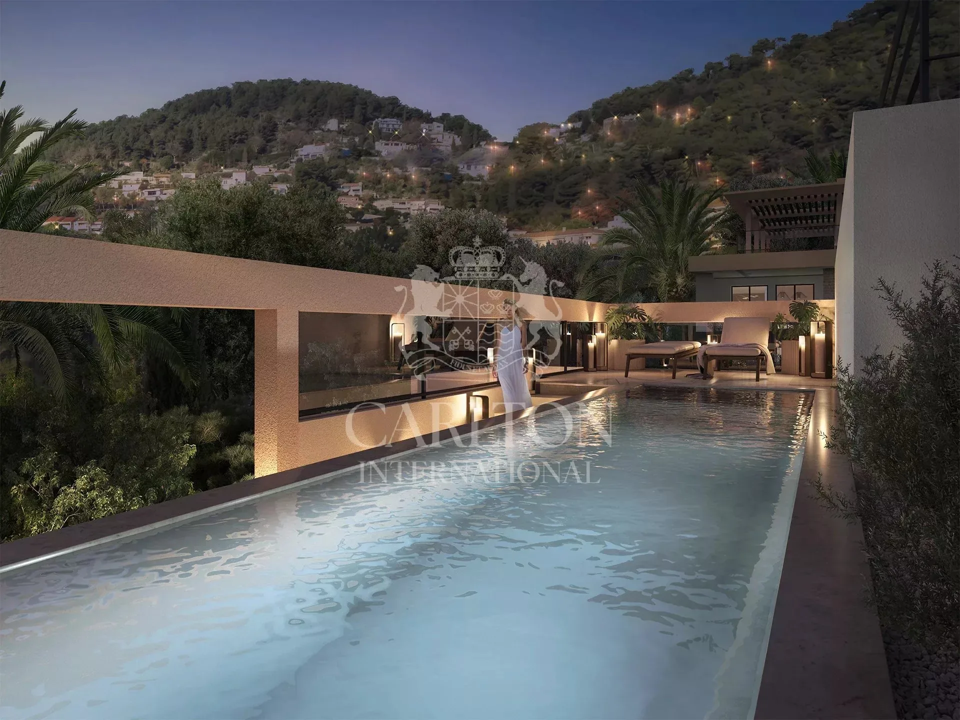 Prestigious Penthouse with Private Lap Pool and Panoramic Sea Views in Èze — 1