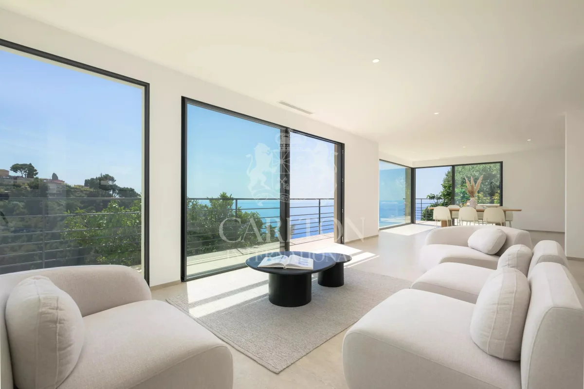 Prestigious Contemporary Villa with Panoramic Sea Views near Monaco — 3
