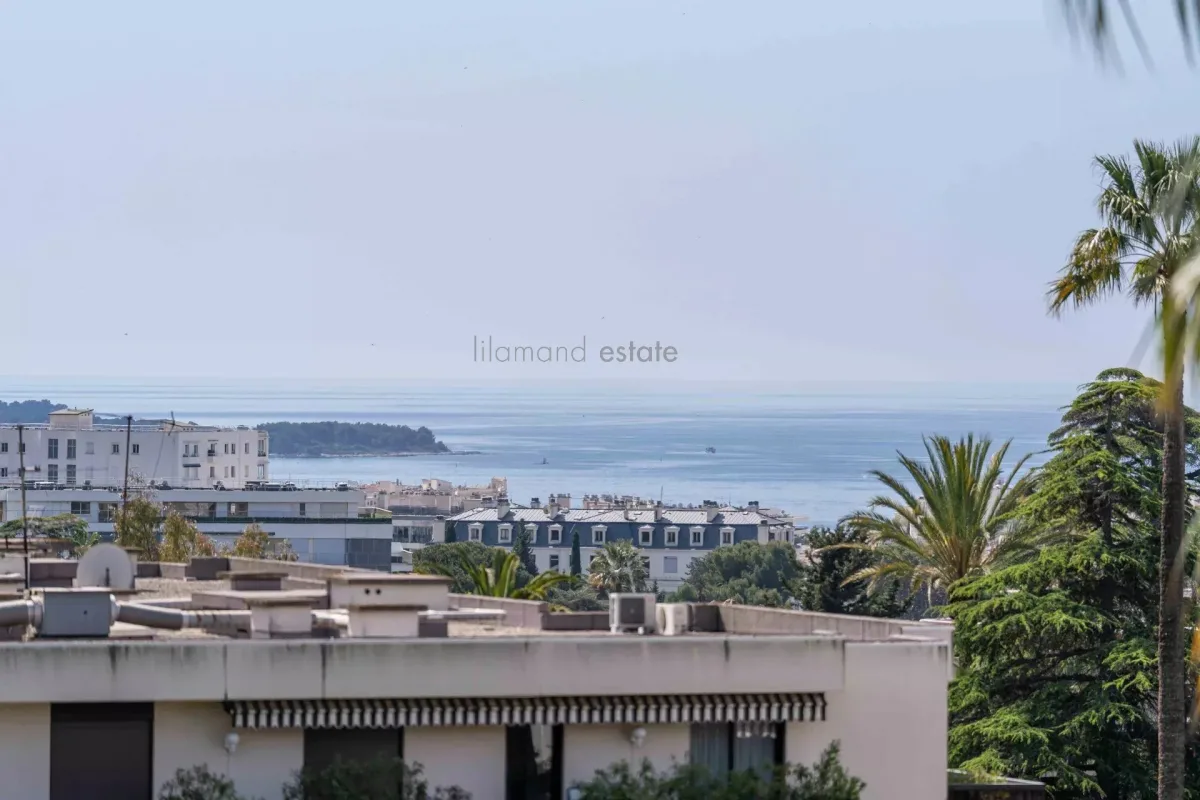 Luxury Apartment with Sea View in Cannes Montrose — 2