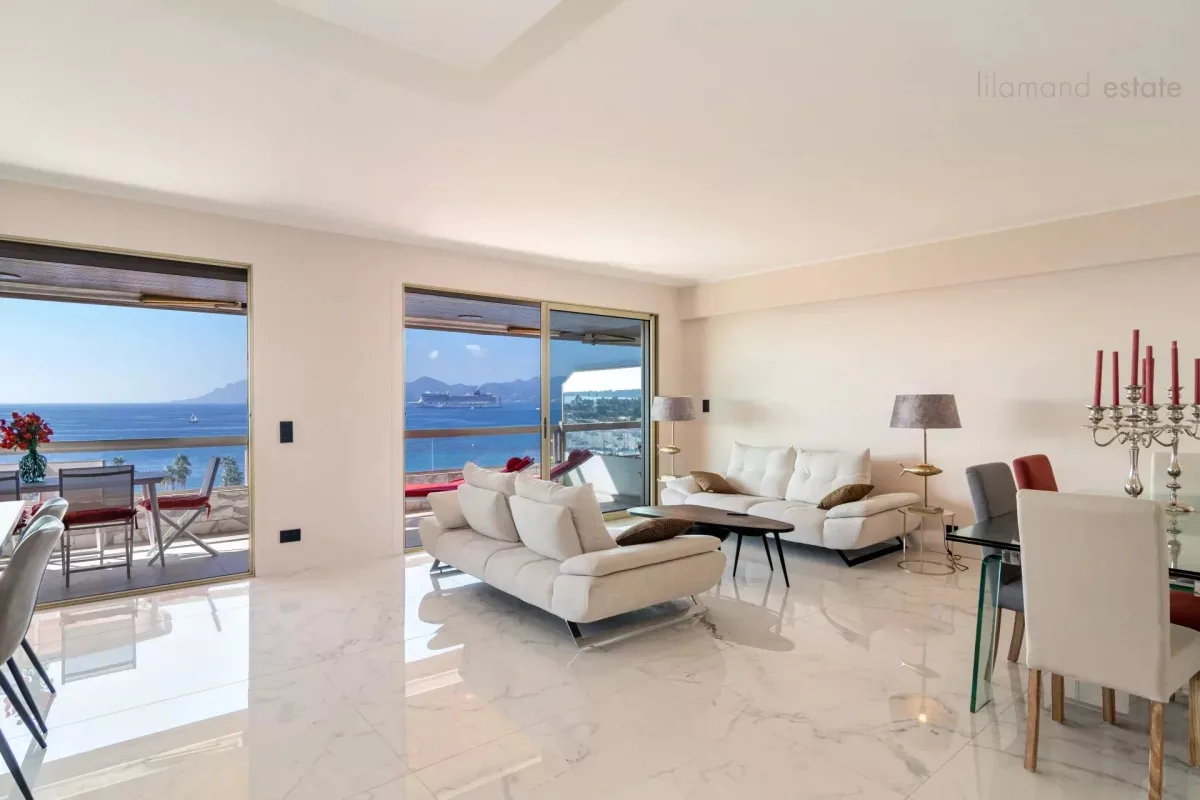 Cannes – Croisette – Prestigious Apartment with Panoramic Sea Views — 2