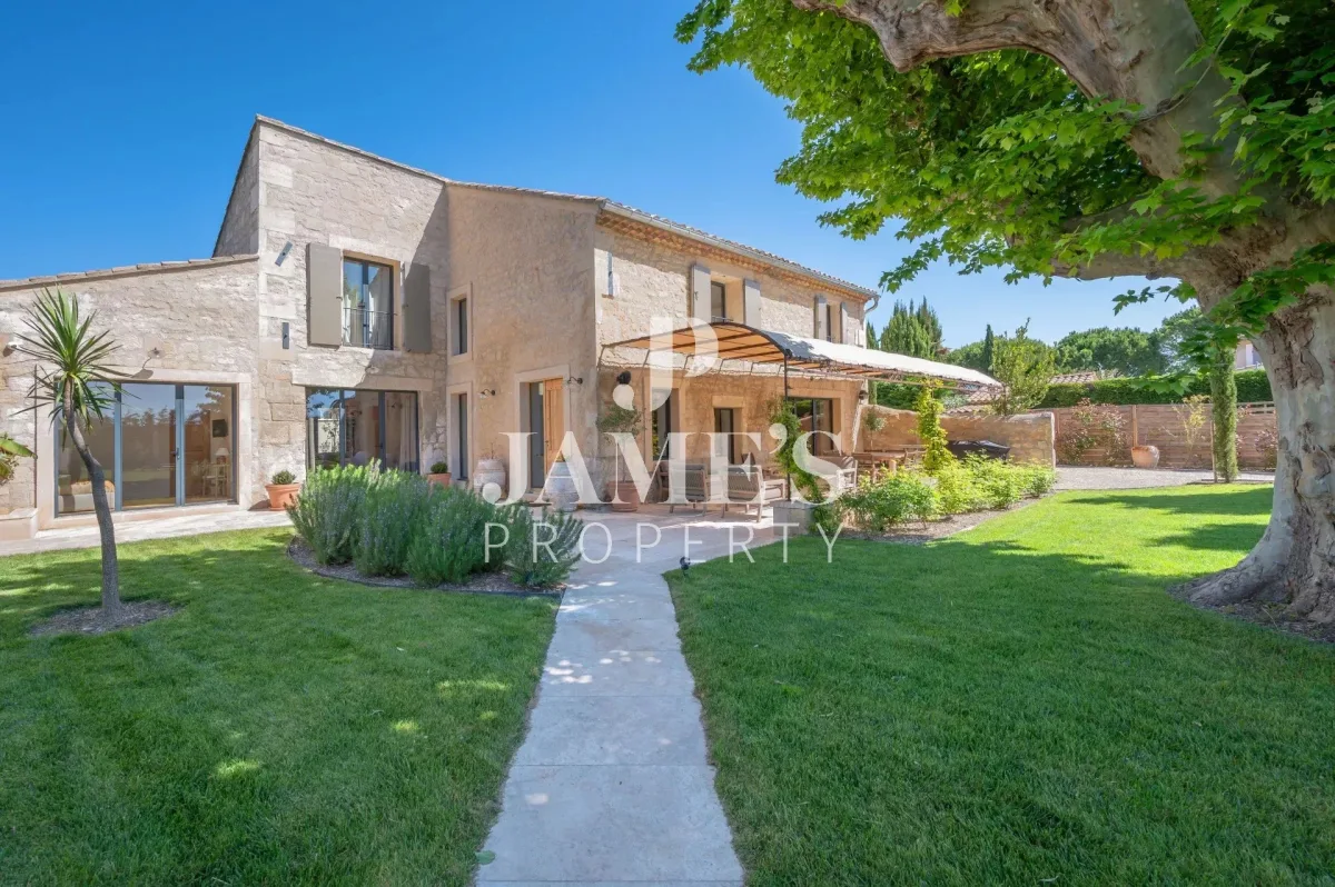 Prestigious Stone Property with Heated Pool in Paradou — 4