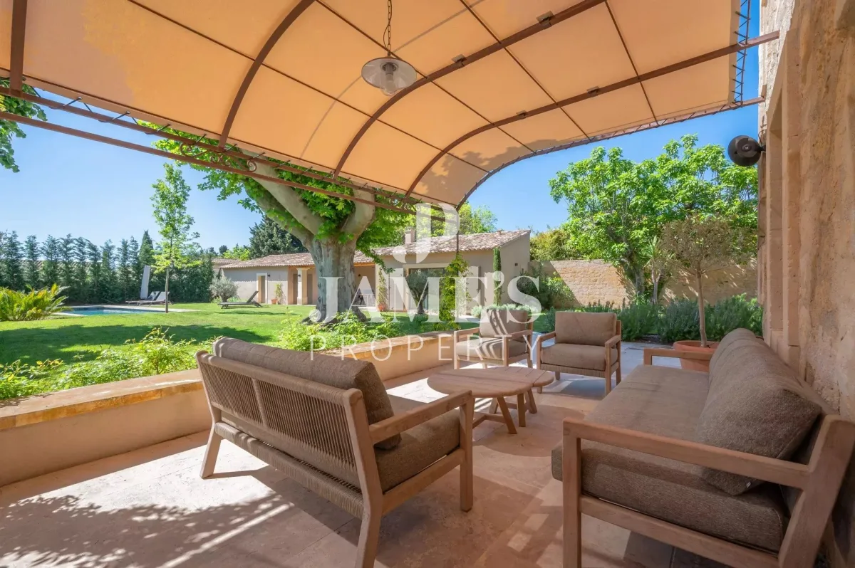 Prestigious Stone Property with Heated Pool in Paradou — 5