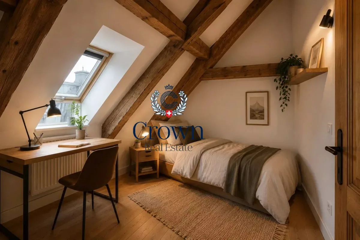 Prestigious Historic Apartment in Geneva Old Town — 2