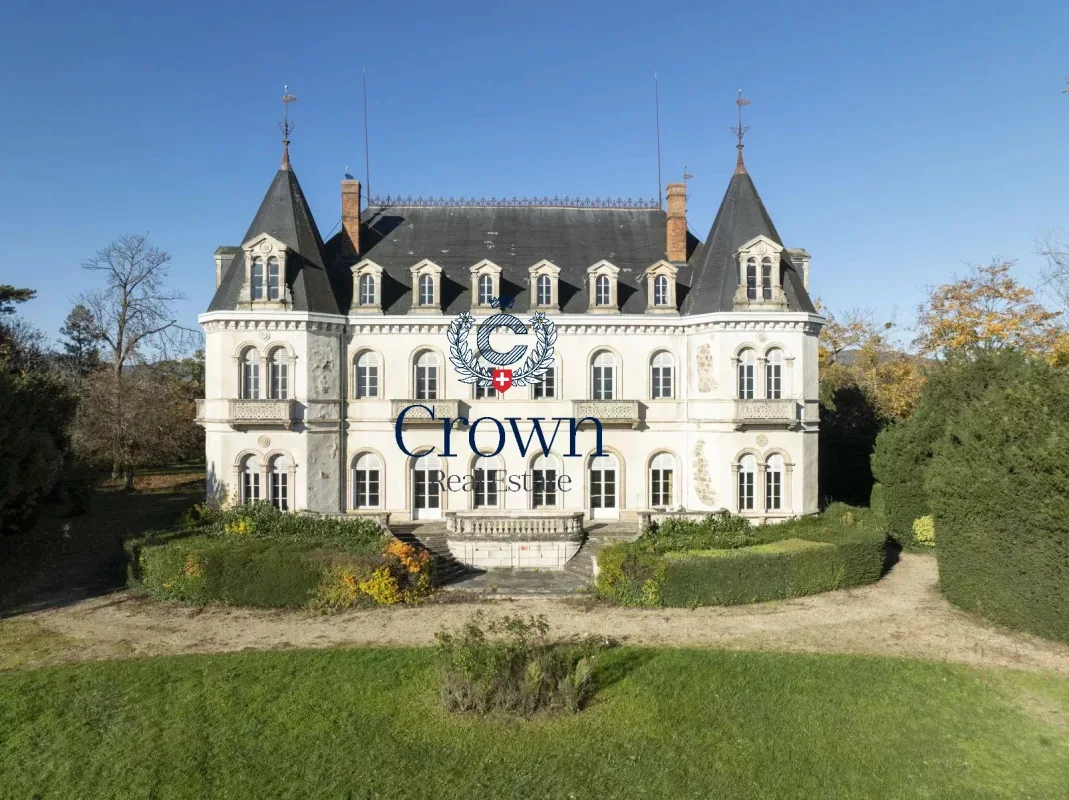 Exceptional Neo-Renaissance Château in the Heart of Beaujolais — 1