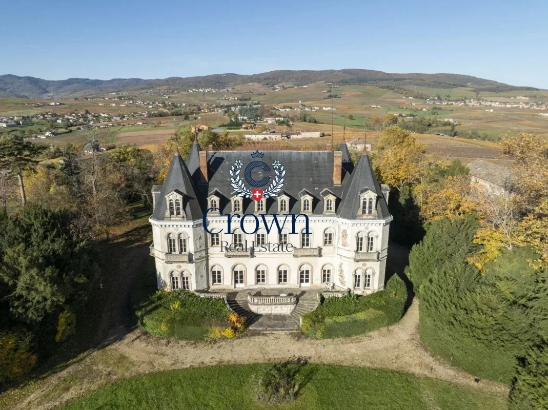 Exceptional Neo-Renaissance Château in the Heart of Beaujolais — 3