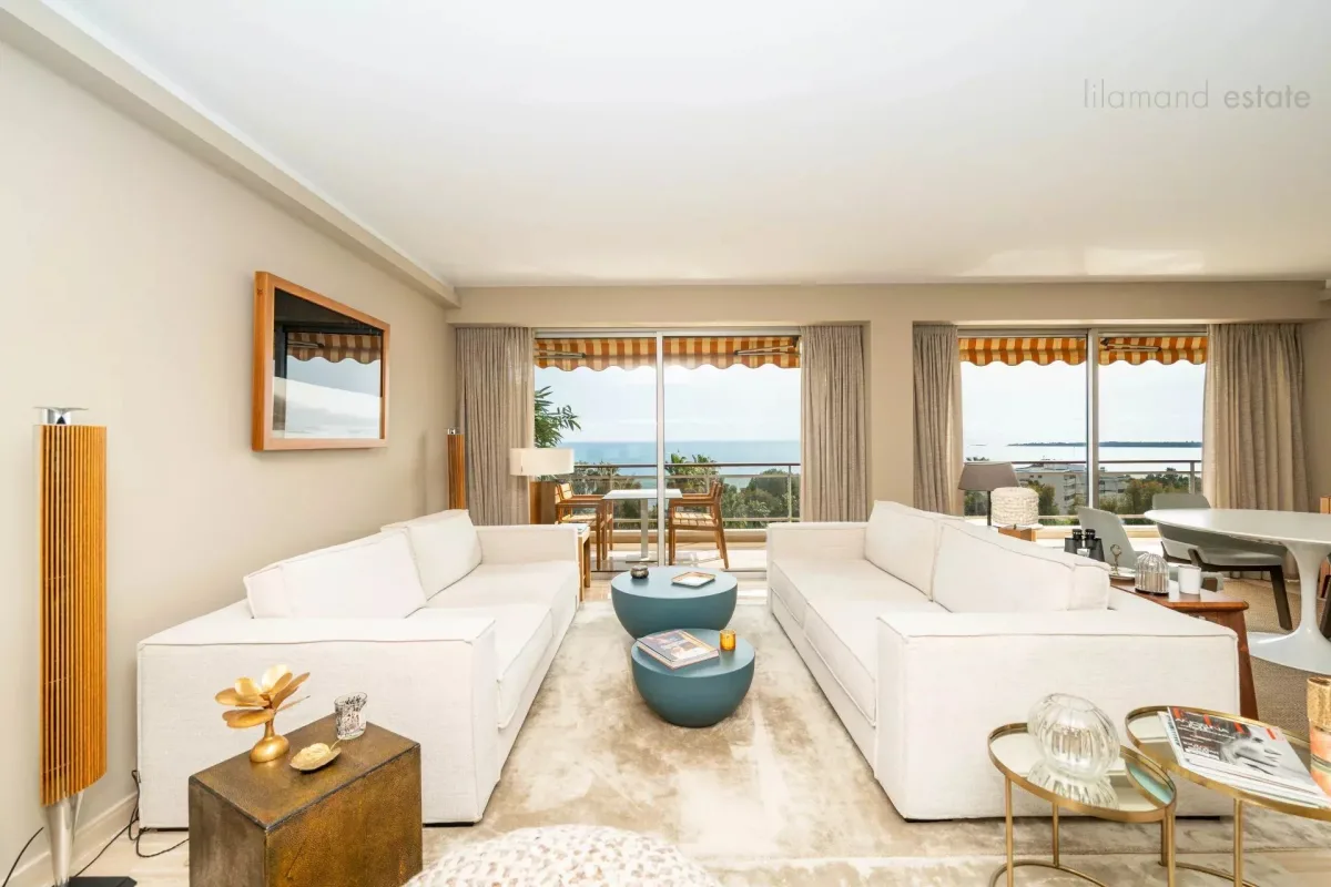 Prestigious Apartment in Cannes Eden with Panoramic Sea Views — 3