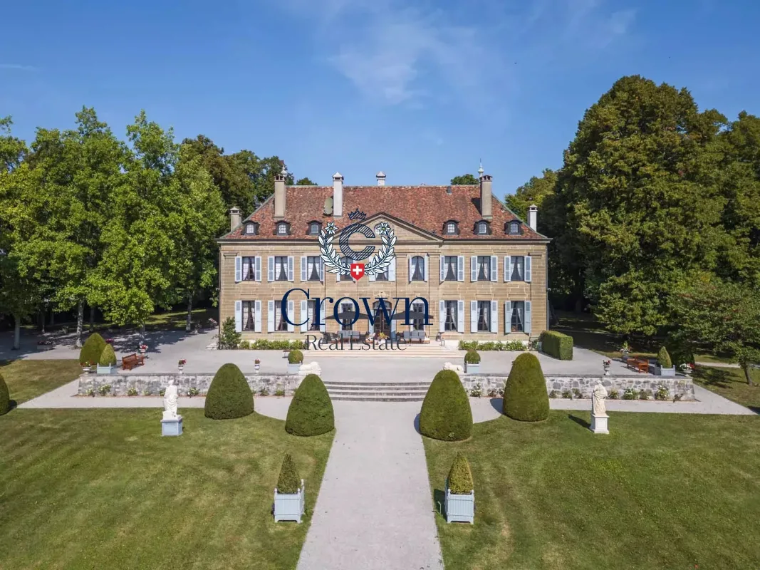 Prestigious Historic Château in Satigny, Near Geneva — 2