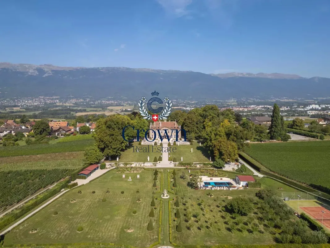 Prestigious Historic Château in Satigny, Near Geneva — 3