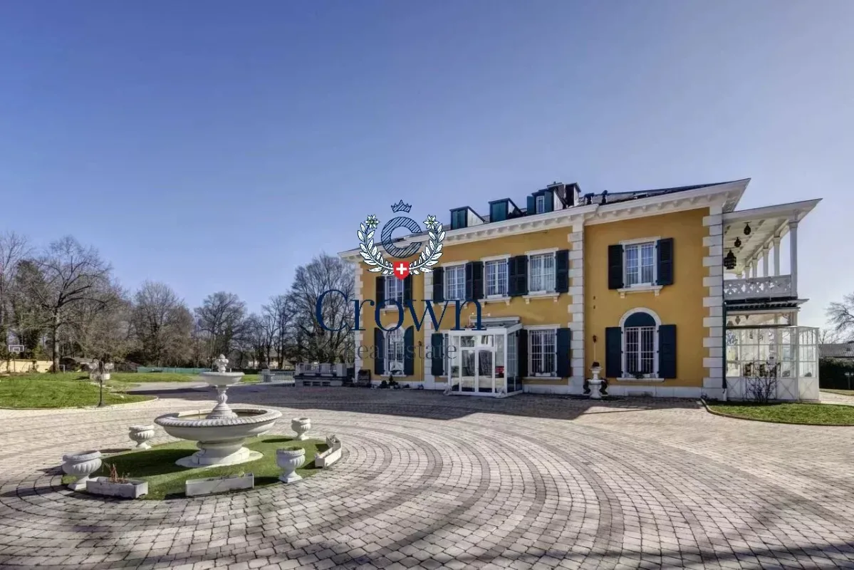 Prestigious Estate with Private Park, Pool & Tennis in Genthod — 4
