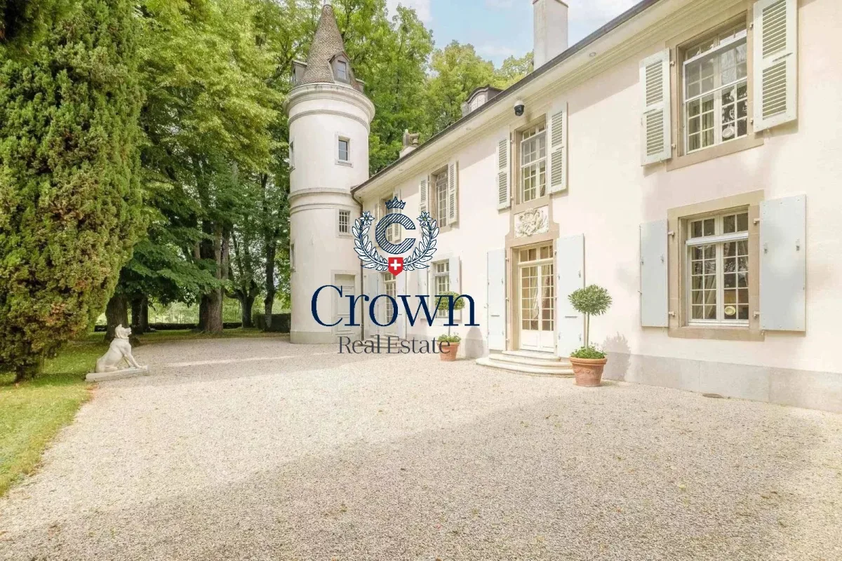 Prestigious Château Estate in Collex, Geneva Countryside — 2