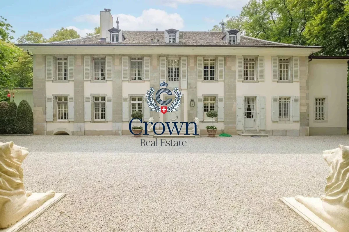 Prestigious Château Estate in Collex, Geneva Countryside — 3