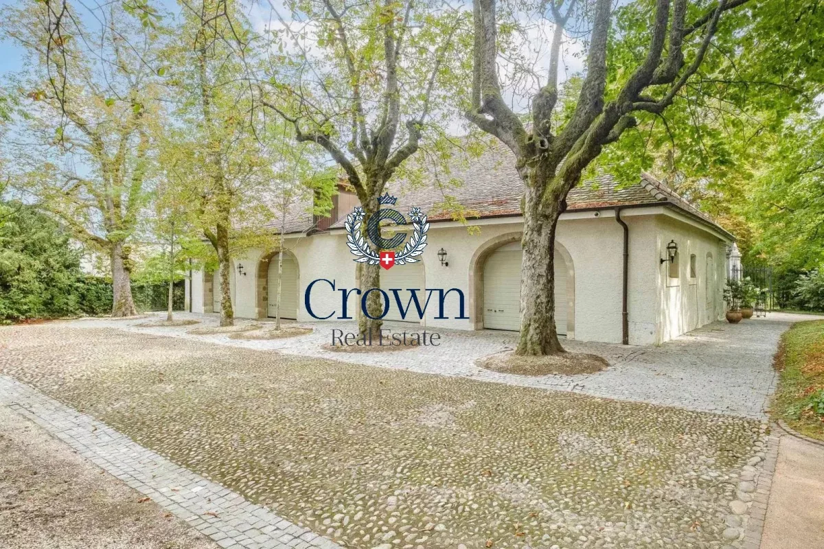 Prestigious Château Estate in Collex, Geneva Countryside — 4