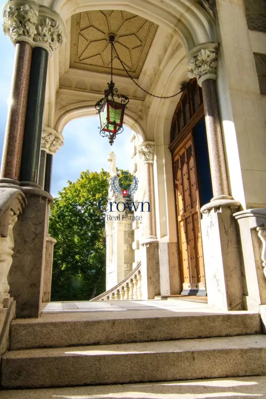 Prestigious El Masr Castle in Cologny Overlooking Lake Geneva — 5