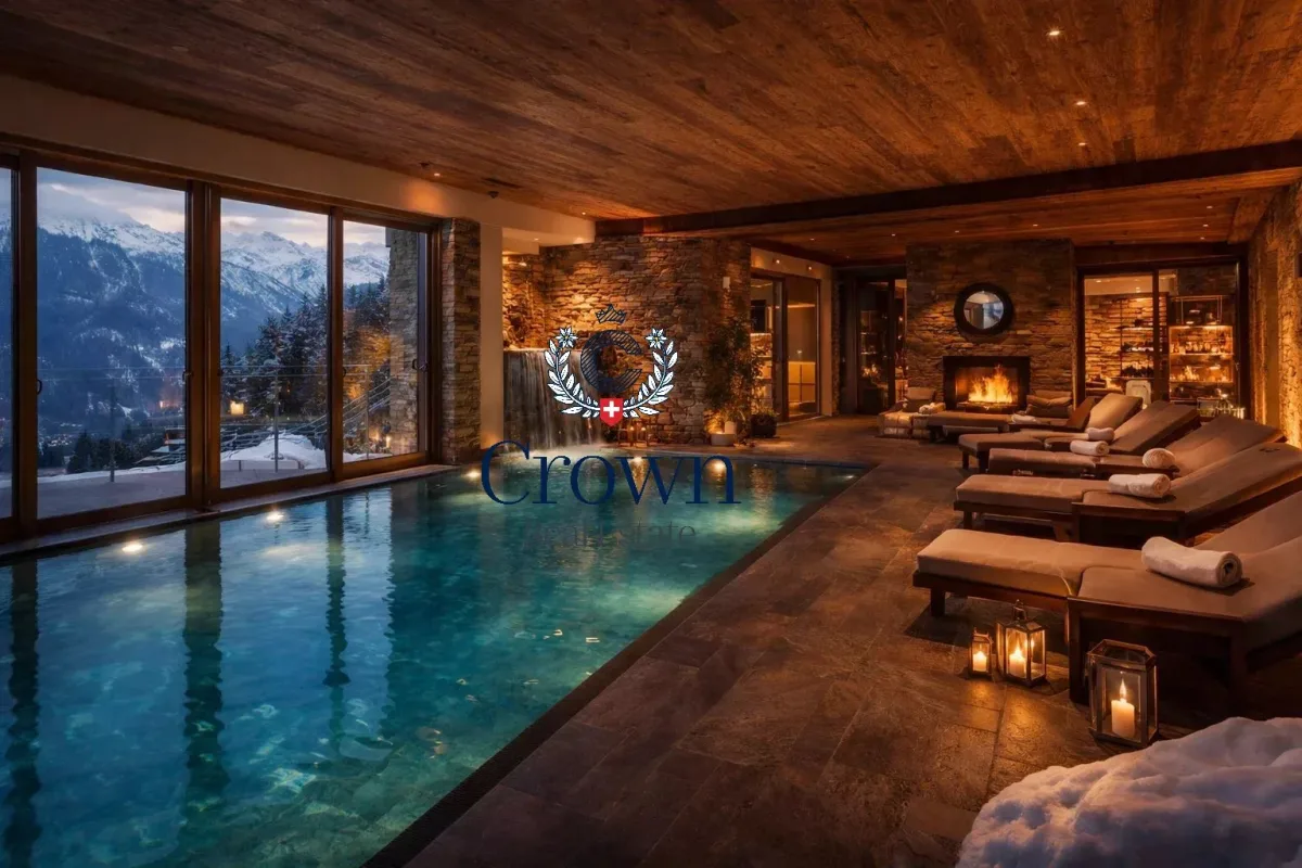 Prestigious Chalet with Panoramic Views in Crans-Montana