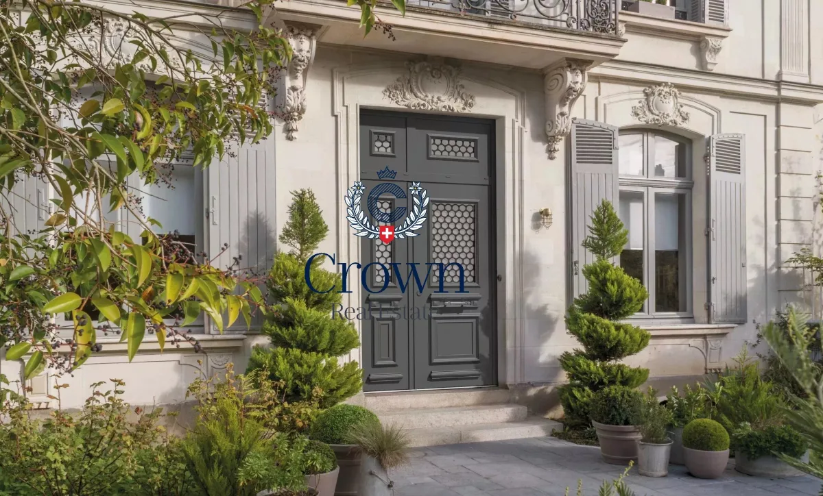 Prestigious Estate with Exceptional Grounds in Conches, Geneva — 1