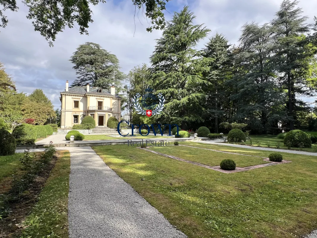 Prestigious Estate with Exceptional Grounds in Conches, Geneva — 5