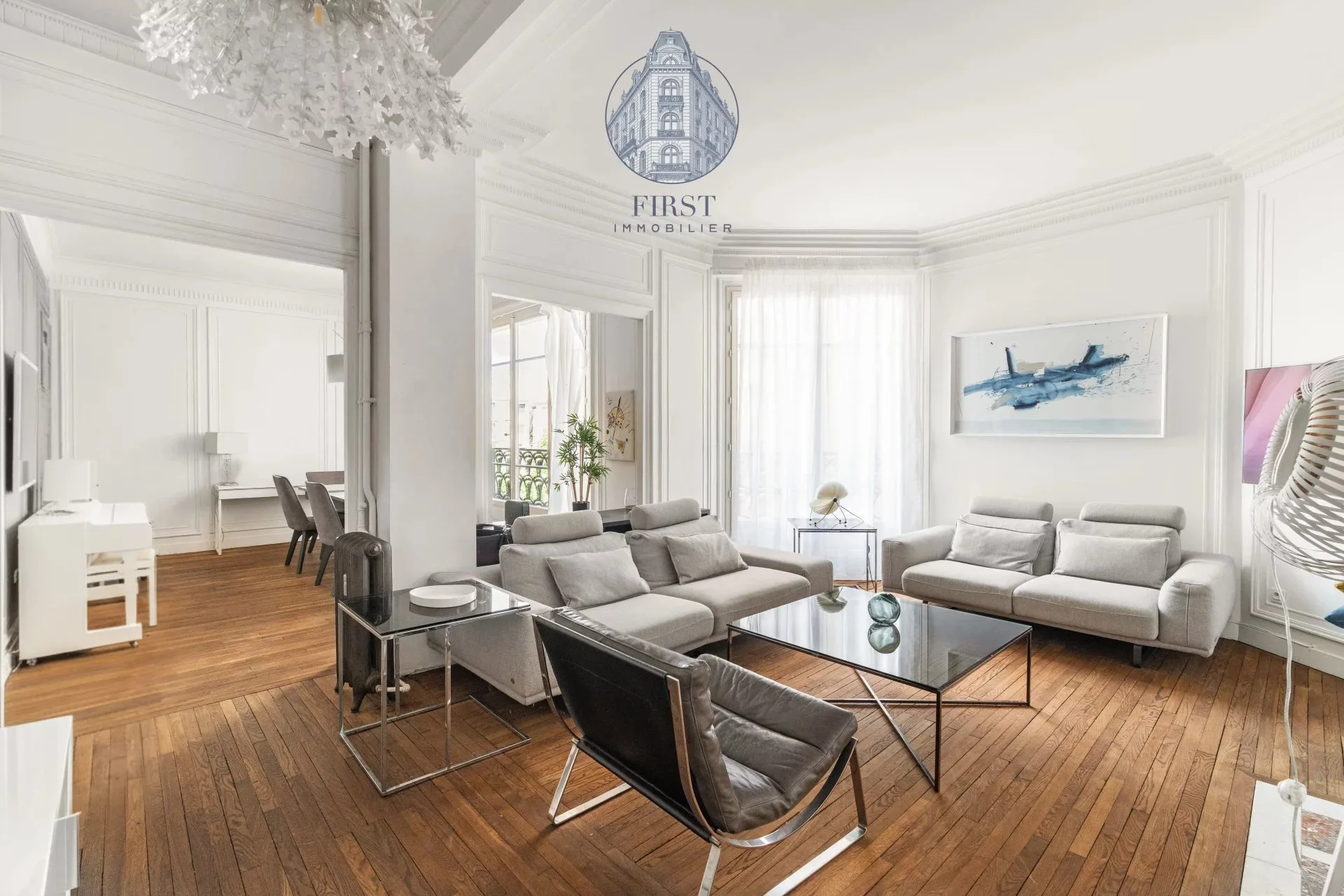 Prestigious Family Apartment for Sale in Paris 16th – La Muette — 1