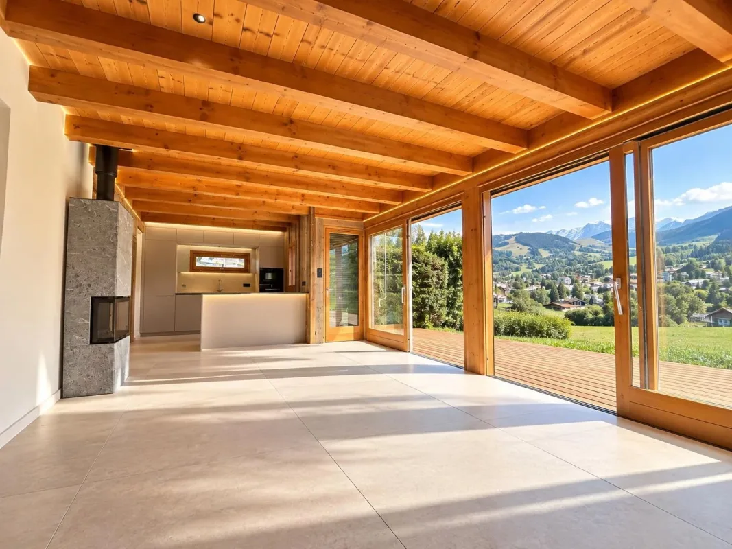 Prestigious Renovated Chalet with Mont Blanc Views in Megève — 2