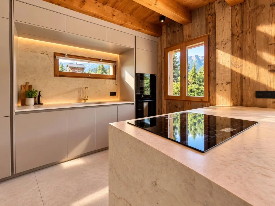 Prestigious Renovated Chalet with Mont Blanc Views in Megève — 4