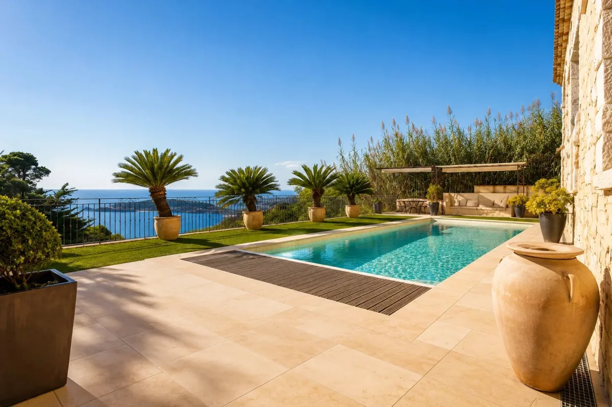 Prestigious Villa in Eze — 2 Properties 450m² Pool Mediterranean — 4