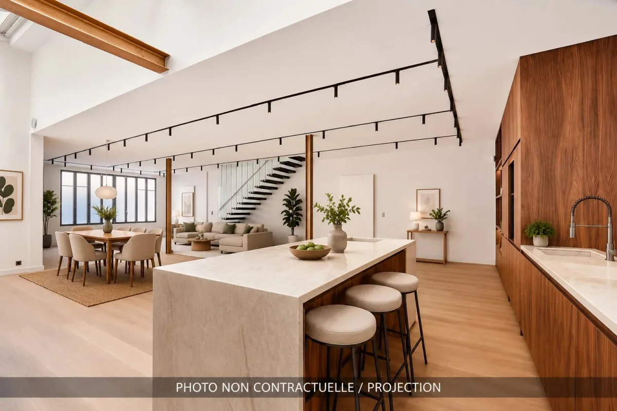 Prestigious Architect-Designed Loft House in Montmartre, Paris 18th — 1