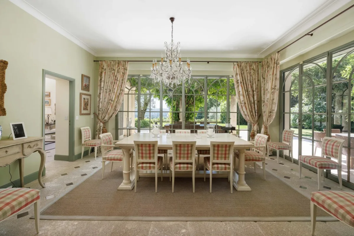 Prestigious Villa Grasse Saint-Mathieu – 1.1 Hectares, Pool & Tennis Court — 4