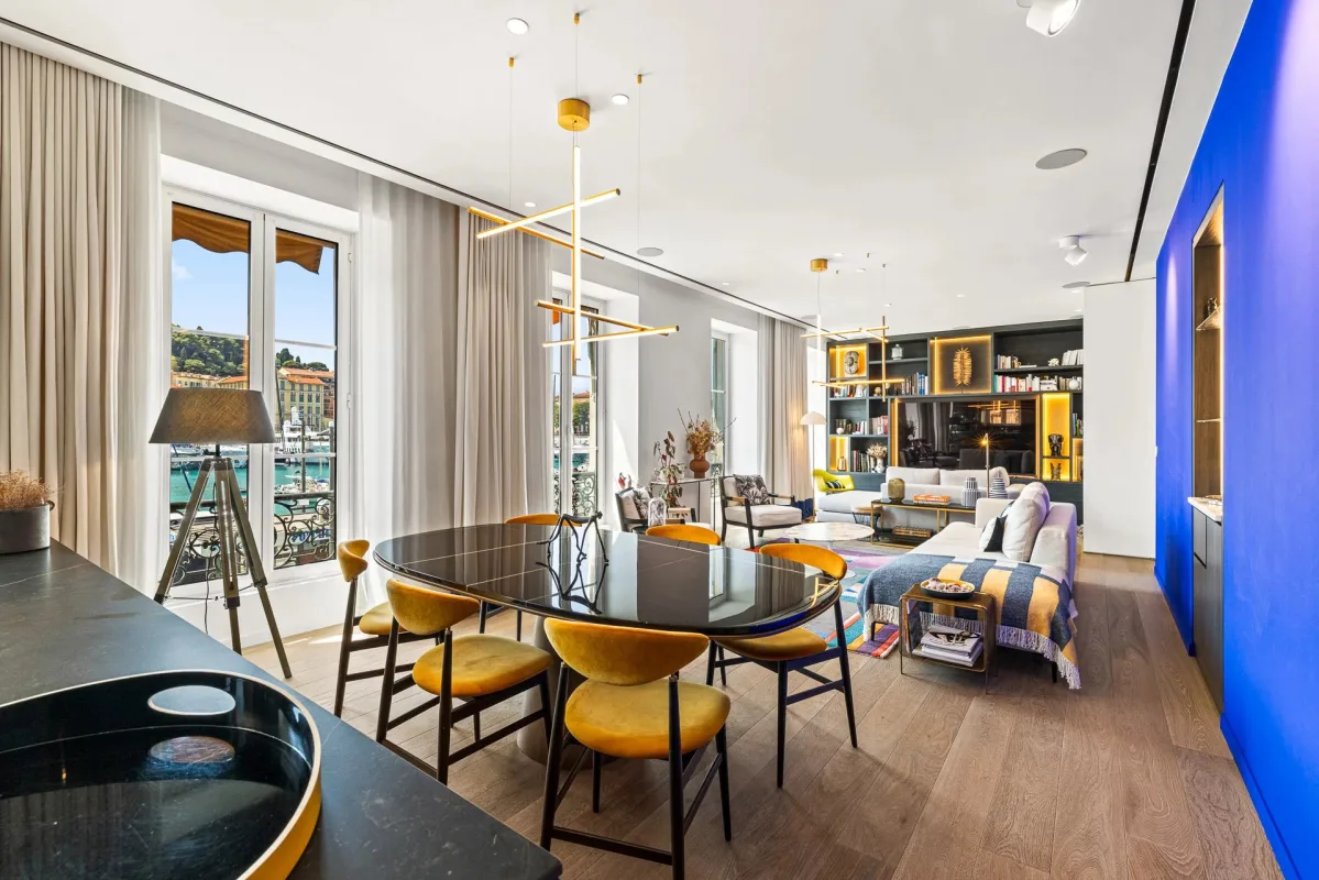 Prestigious Penthouse at Port Lympia, Nice – 3 Bedrooms with Panoramic Views — 1