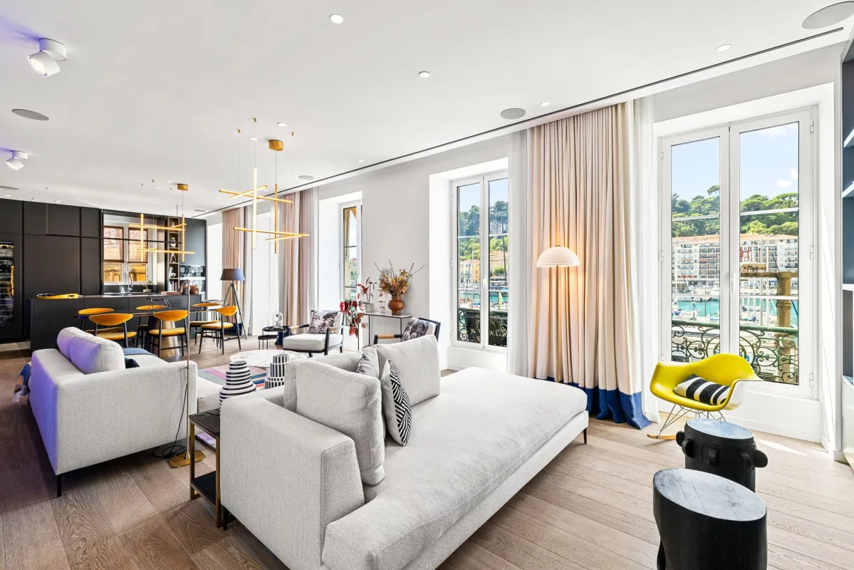 Prestigious Penthouse at Port Lympia, Nice – 3 Bedrooms with Panoramic Views — 3