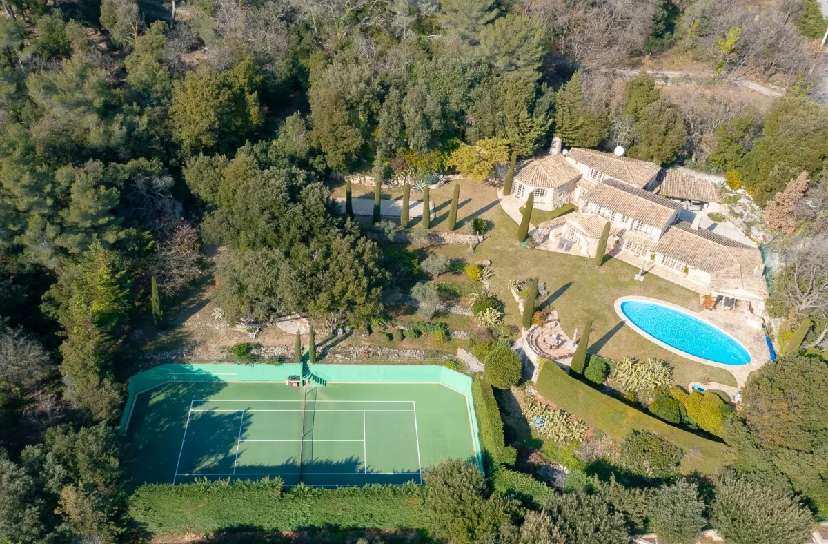 Villa de prestige Tourrettes-sur-Loup, vue mer spectaculaire — 1