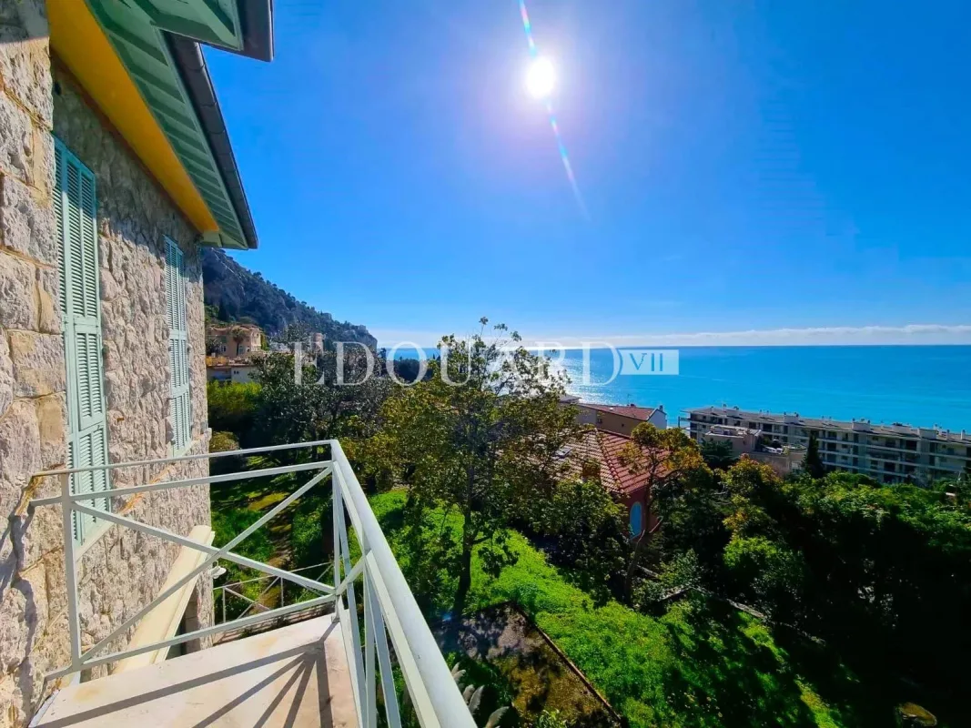 Exceptional Menton Property in Garavan: Panoramic Sea Views and Landscaped Grounds — 2