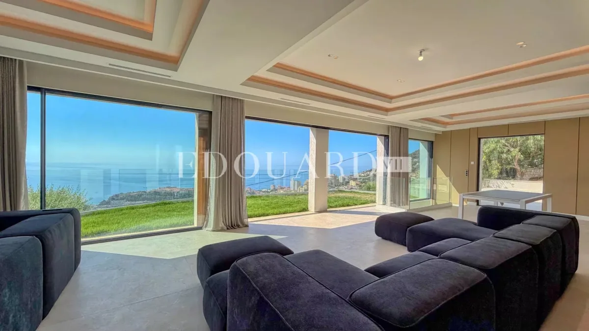 Exceptional villa with stunning panoramic view on the Principality of Monaco and the Mediterranean — 3