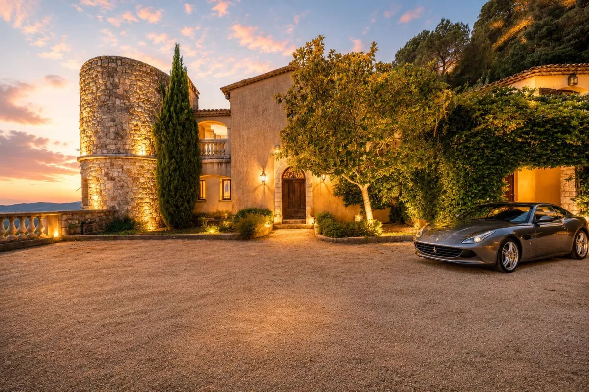 Exceptional Estate with Private Helipad in Grasse — 5