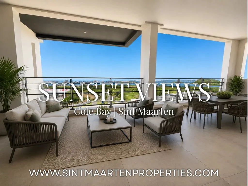 Four Brand-New Residences with Sea Views in Cole Bay, Sint Maarten — 1