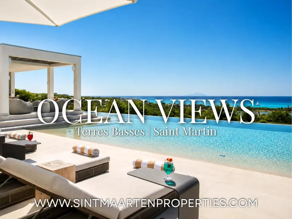 Luxury Villa in Terres-Basses with Panoramic Ocean Views — 1