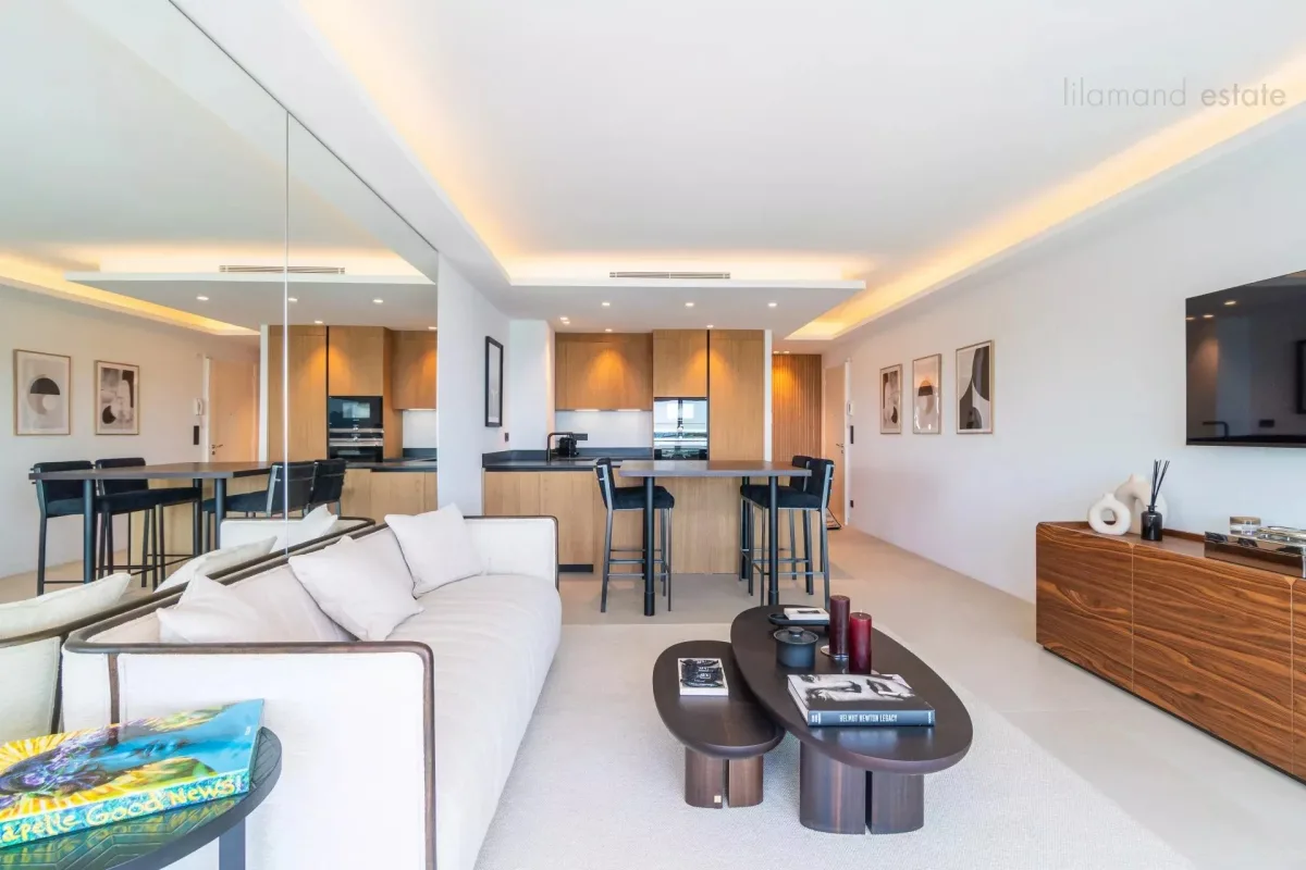 Renovated 2-Bedroom Apartment with Panoramic Sea Views on La Croisette — 4