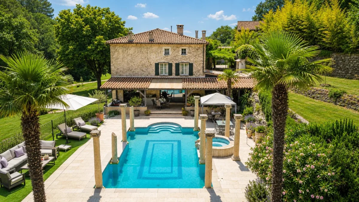 Authentic 17th century mill renovated with 10 bedrooms, Callian, Provence — 4